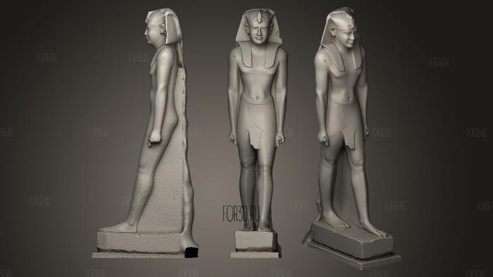 King Ptolemaic stl model for CNC